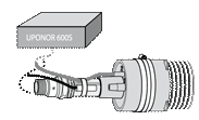 Регулятор температуры Uponor Plus Standart 600S с датчиком температуры 