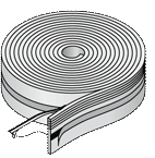 Демпферная лента Uponor 150 х 10       